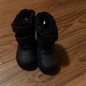 Wonder Nation Black Kids Boots